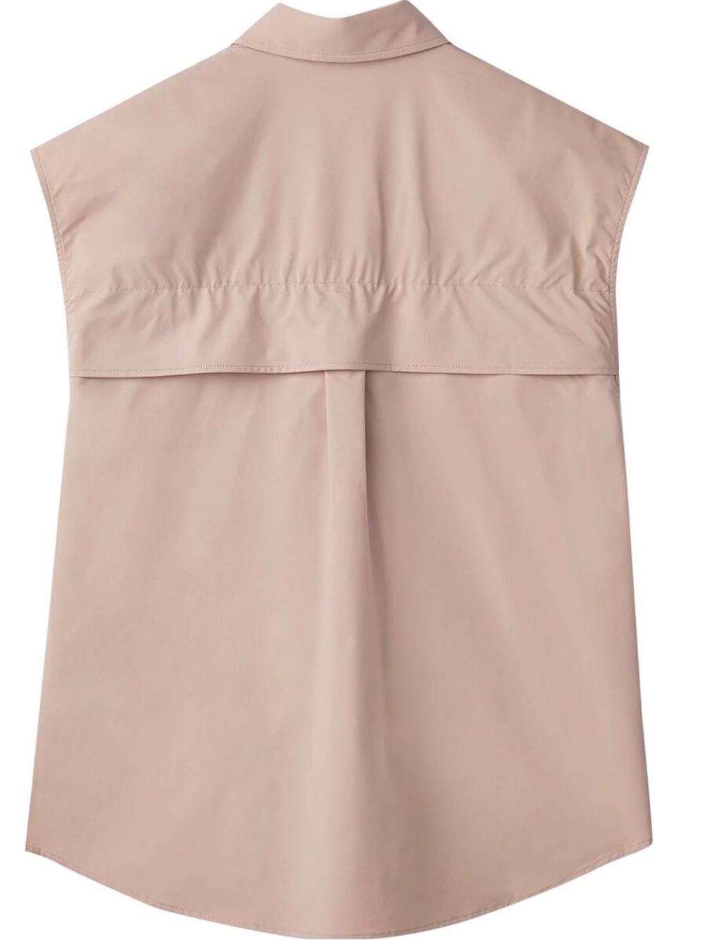 Tilley Sleeveless Shield Shirt, Button-Front Dusty Blush, Utility, Performance,L - Picture 15 of 15